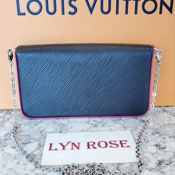 Felicie Epi Black Crossbody with inserts - Picture 4 of 11